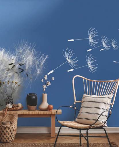 Dandelion Blown in the Breeze Mural