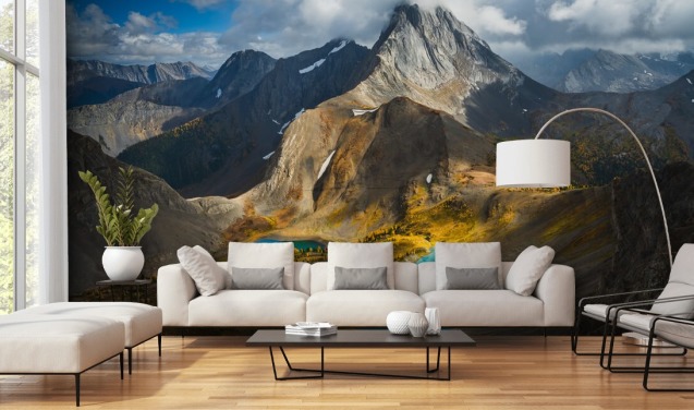 Mountain Wallpaper & Wall Murals | Wallsauce UK