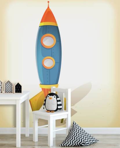 Tegneserie Rocket Baggrund