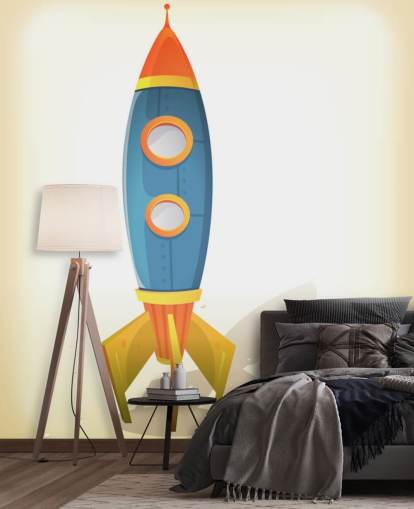 Tegneserie Rocket Bakgrunn Tegneserie Rocket Bakgrunn