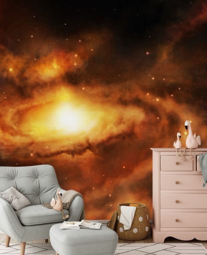 Sfondo con nebulosa galassia a spirale