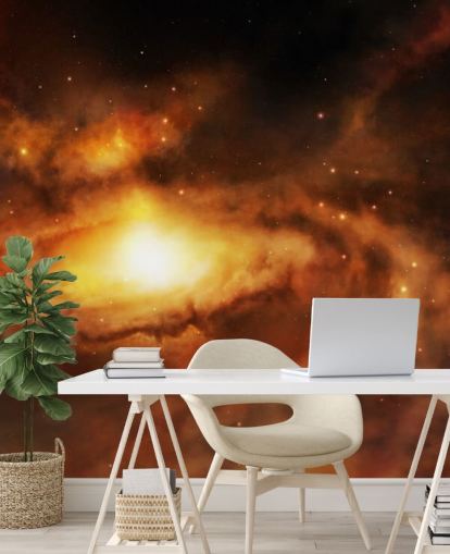 Fondo de pantalla de nebulosa galaxia espiral