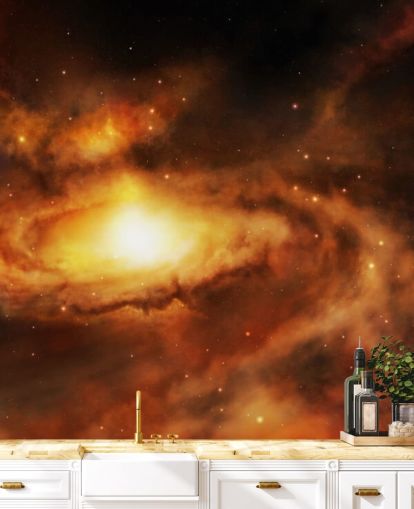 Fondo de pantalla de nebulosa galaxia espiral