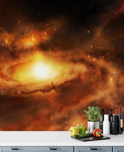 Fondo de pantalla de nebulosa galaxia espiral