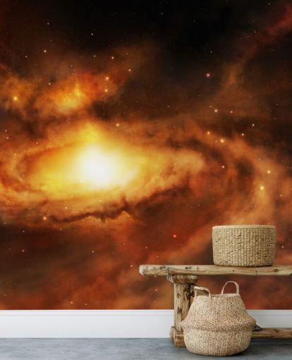 Sfondo con nebulosa galassia a spirale