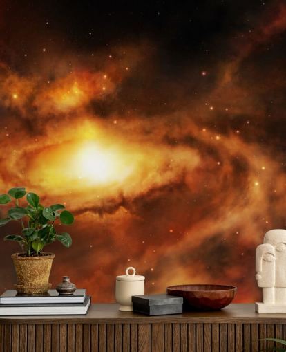 Spiral Galaxy Nebula Baggrund