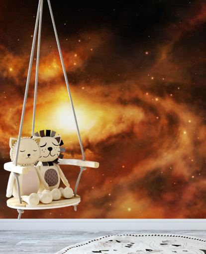 Spiral Galaxy Nebula behang