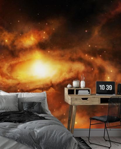 Fondo de pantalla de nebulosa galaxia espiral