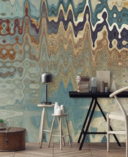 abstrakti geode tapetti