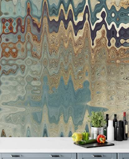 abstrakti geode tapetti