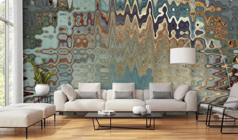 abstract geode behang abstract geode behang