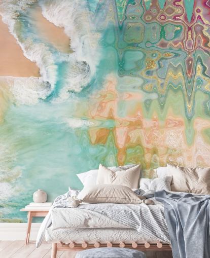 carta da parati astratta spiaggia pastello carta da parati astratta spiaggia pastello