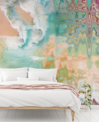 pastel abstract beach wallpaper pastel abstract beach wallpaper