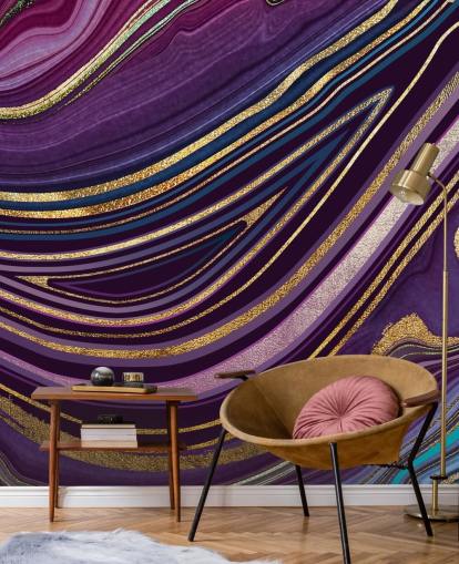 violetti ja kulta geode tapetti violetti ja kulta geode tapetti