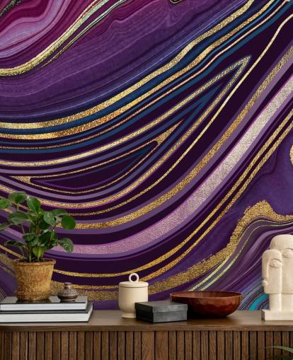 violetti ja kulta geode tapetti violetti ja kulta geode tapetti