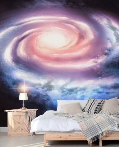 lilla og pink spiral galakse tapet lilla og pink spiral galakse tapet