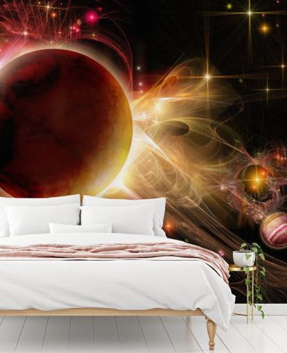 Papel pintado de doble atardecer