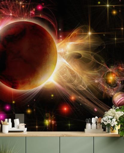 Carta da parati Double Sunset