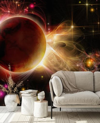 Papel pintado de doble atardecer Papel pintado de doble atardecer