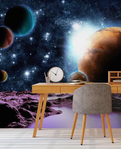 Abstract Planets with Water Planet Wallpaper Abstract Planets with Water Planet Wallpaper