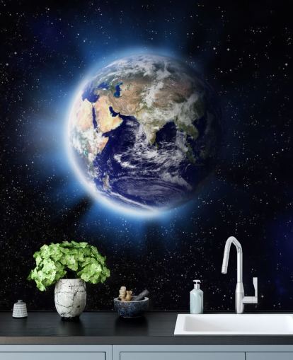 Earth Light Seinämaalaus Earth Light Seinämaalaus