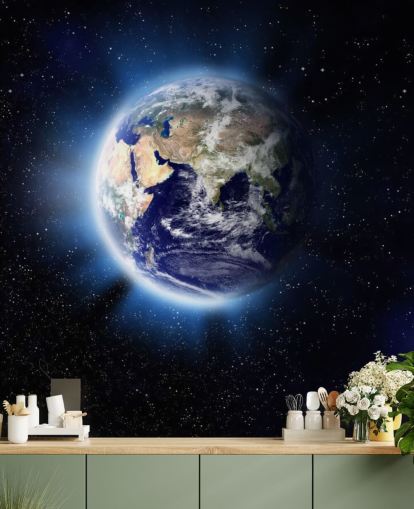 Earth Light Wall Mural