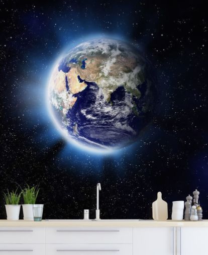 Earth Light Wall Mural Earth Light Wall Mural