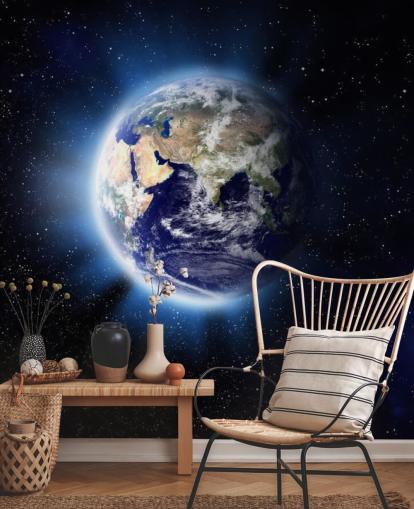 Earth Light Wall Mural Earth Light Wall Mural