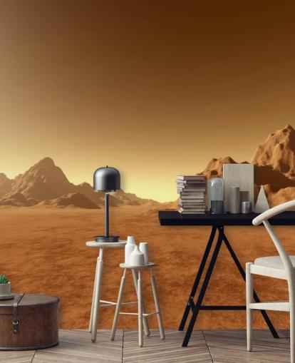Mars Oberflächen-Tapete