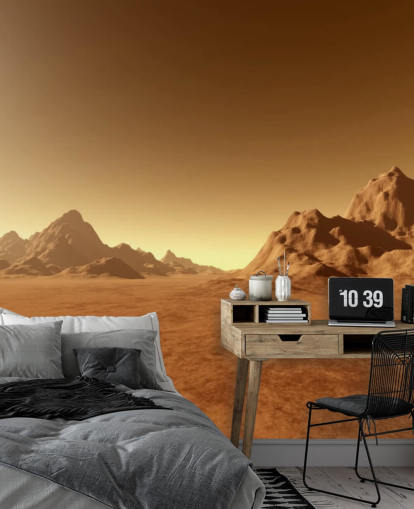 Mars Overflade Baggrund