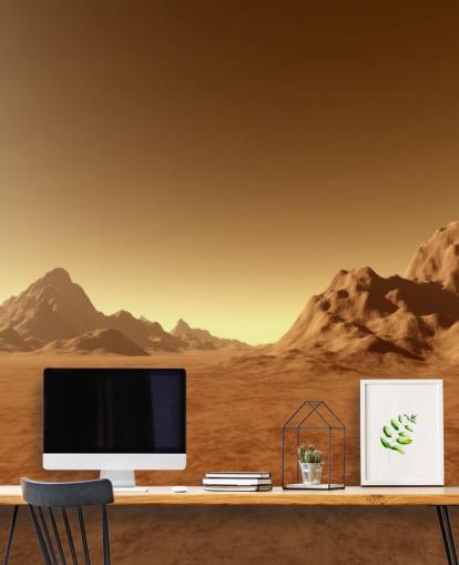 Mars Overflade Baggrund