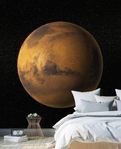 Una vista del planeta Marte fondo de pantalla