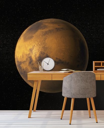 Una vista del planeta Marte fondo de pantalla