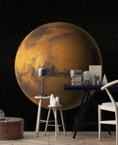 Una vista del planeta Marte fondo de pantalla Una vista del planeta Marte fondo de pantalla