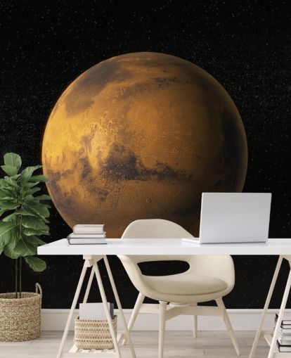 Una vista del planeta Marte fondo de pantalla