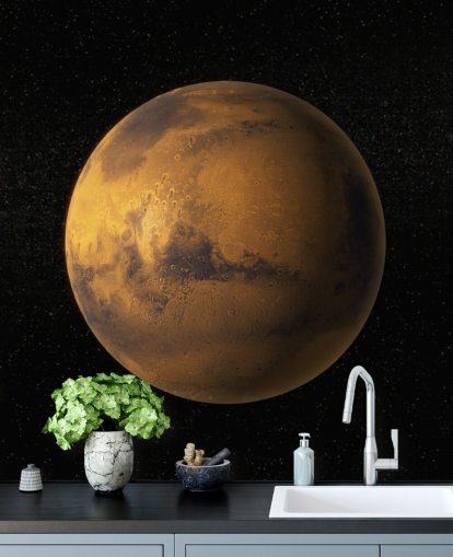A View of Planet Mars Wallpaper