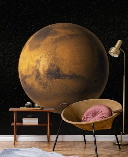 Una vista del planeta Marte fondo de pantalla