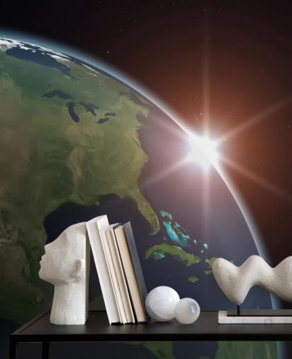 North America from Space Wall Mural