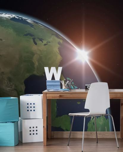 North America from Space Wall Mural North America from Space Wall Mural