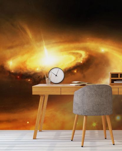 Galaxy Core i rummet Baggrund