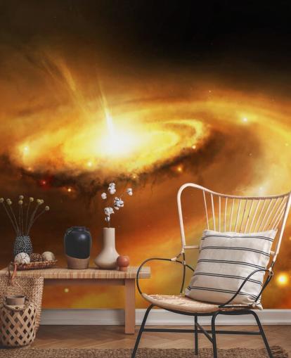 Galaxy Core i rummet Baggrund