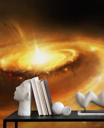 Galaxy Core i rummet Baggrund Galaxy Core i rummet Baggrund