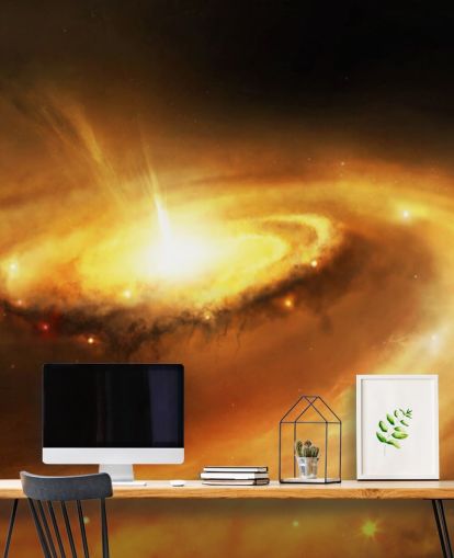 Galaxy Core i rummet Baggrund Galaxy Core i rummet Baggrund