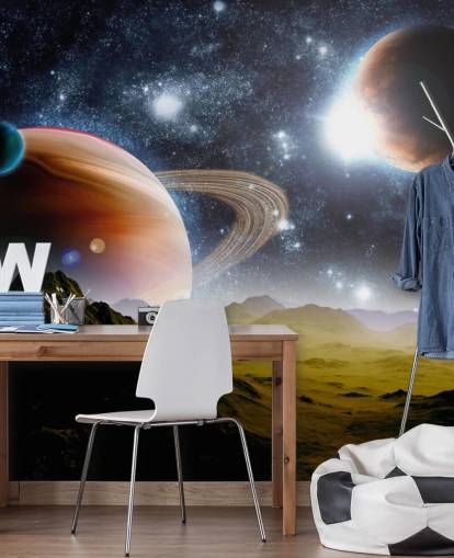 Deep Space Concept Wall Mural