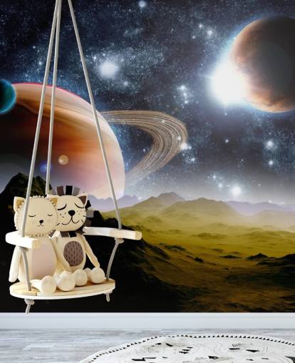 Decorazione murale Deep Space Concept