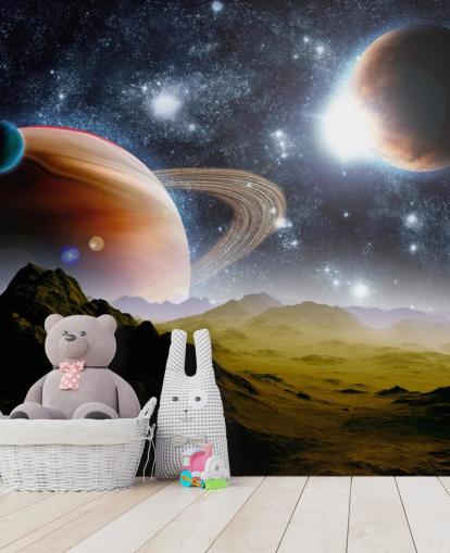 Deep Space Concept seinämaalaus Deep Space Concept seinämaalaus