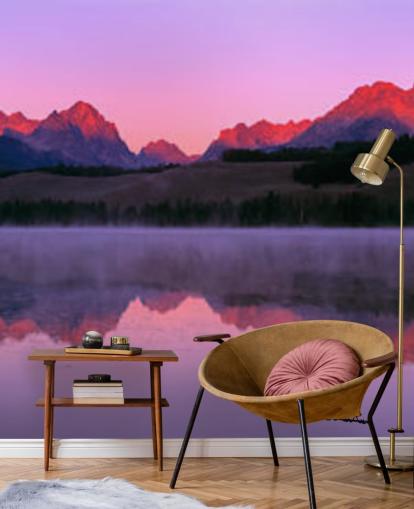 rosa bergskedja tapet rosa bergskedja tapet