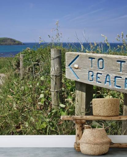 Sign to the Beach Wallpaper Sign to the Beach Wallpaper