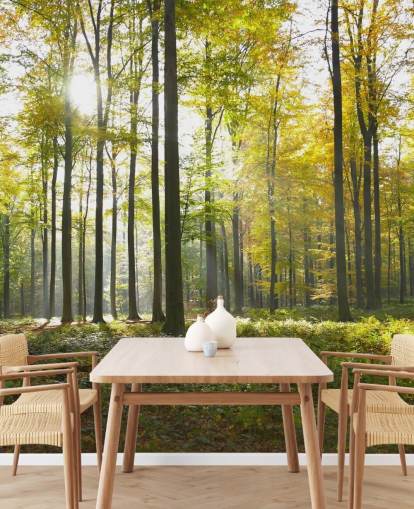 Wald-Wandbild