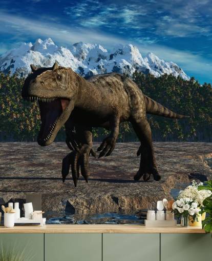 Allosaurus Wall Mural Wallpaper